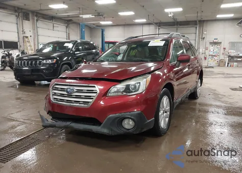 2015 Subaru Outback 2.5I Premium from USA, damaged, VIN 4S4BSADC7F3225581